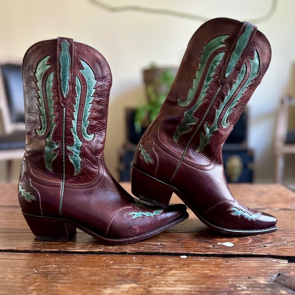 Lucchese Charlie 1 Horse Cowboy Boots (7) - Picture 1 of 10